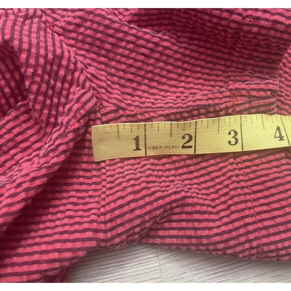 J.Crew Shorts Women's Red Striped Chino nautical travel beach cotton size 6 - Picture 5 of 8